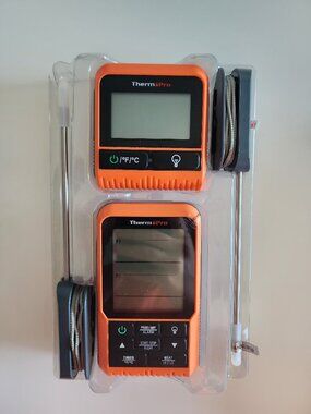 ThermoPro Wireless Dual Probe Meat & BBQ Thermometer, LIKE NEW